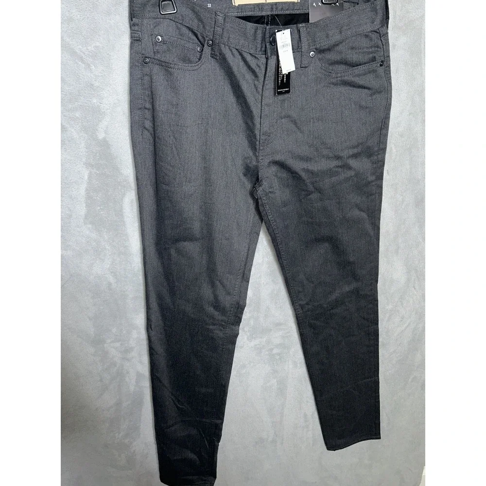 Banana Republic Size 32X 36 Travel Jean Charcoal Slim Fit NWT